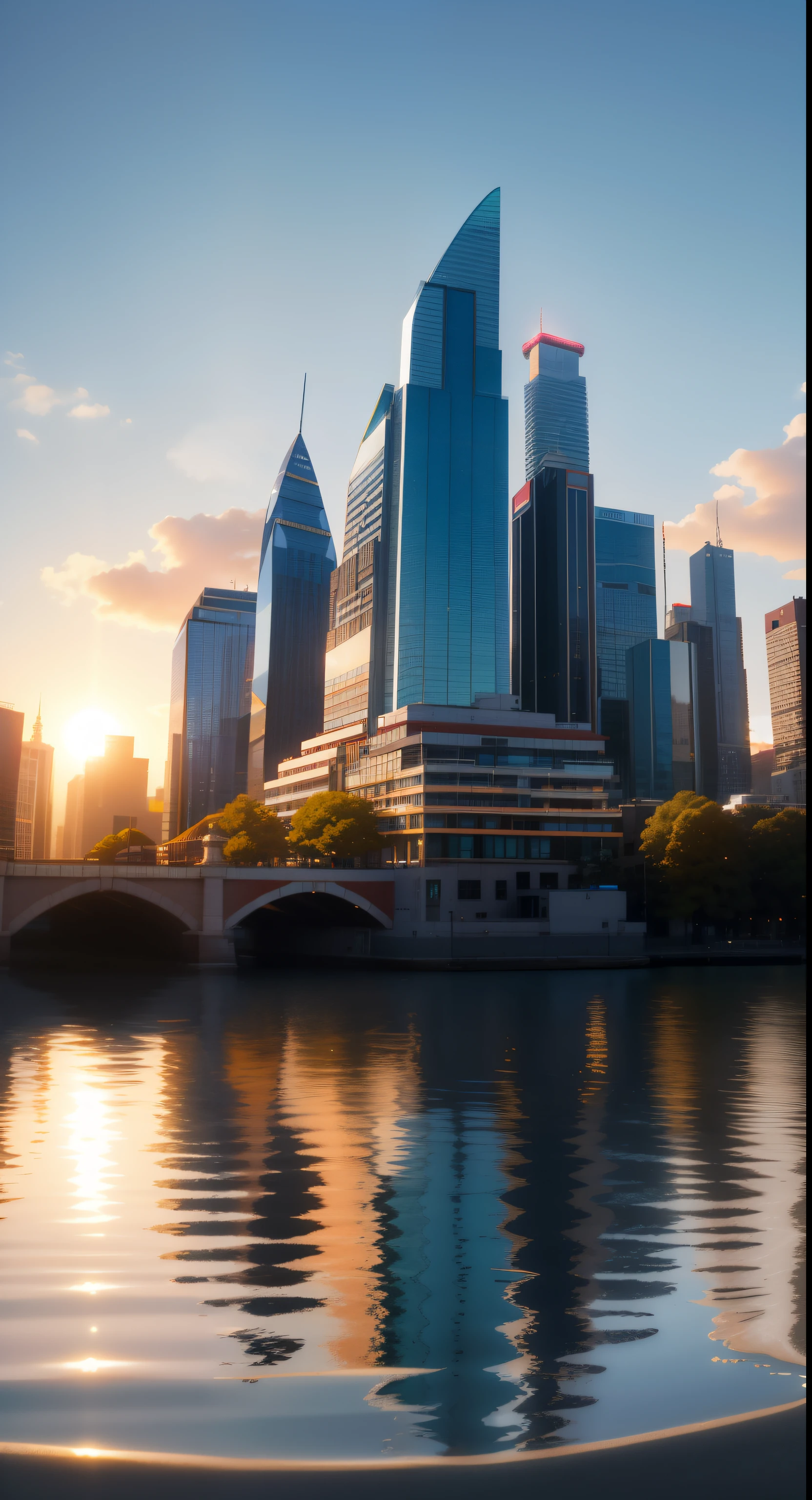 In the heart of a bustling 8k, RAW photo cityscape, majestically rise high buildings with meticulously designed facades. Each structure, a miniature architectural masterpiece, boasts a vibrant, colorful background that contrasts strikingly with the clean, crisp lines of their silhouettes. The depth of field effect adds a sense of realism, immersing you in the scene.
The cityscape unfolds isometrically within a crystal ball. The serene beach, with waves gently crashing against the shore, acts as a soothing counterpoint to the urban hustle and bustle. The golden sun casts atmospheric shadows over the landscape, while
