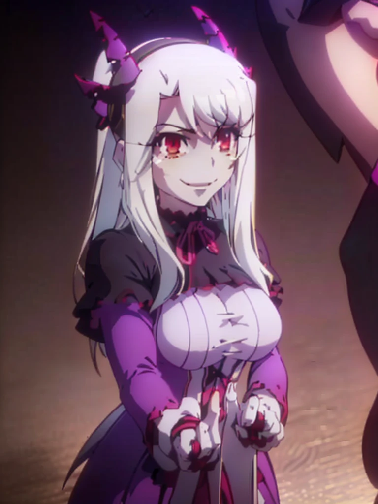great quality ++ Extremely detailed high resolusionolution, (((very aesthetic))), expressive eyes, (((perfect face))), (((((face symmetrical))))), ((((perfect face)))), (((((good anatomy))))), (((perfect hands))), (((8k)))), UHD, HD wallpaper, (((high detailed calidra, (((((1girl)))))), only, Masterpiece, Best quality, high resolution, Highly detailed, (illustration), beautiful detailed eyes, (((combatant))), (((1girl)))), (((((((illyasviel von einzbern)))))), (((((white hair))))), (((((gothic ta)))), ((((ponytail)))), (((((smile))))), (((frilled dress))), (((dress))), (((loliashion))), Long wavy hair, (((red eyes))), (((purple heart promise))), (((milfication))), (((mature female))), ((((((gigantic breasts)))))), (((Accurate fingers))), Unnatural hands, strange eye, (((strolling through the city))), (((walking))), (((female pose))), ((((upper body)))),