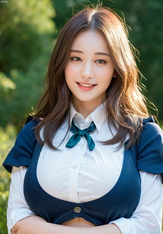 ((best quality, 8k, masterpiece :1.3)), 1 Girl, Beautiful woman,The focus is on plump abs: 1.3, whole body, (Long hair, Large Breasts: 1.2), Oversized vest: 1.2, Super delicate face, Delicateeyes, Double eyelids, Smile, Home, Clothes color random