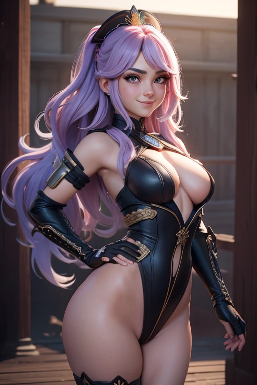 Fondo de pantalla CG Unity 8K altamente detallado, With the highest quality, super detailed, obra maestra, realista, fotos realistas, fotorrealista, high resolution, 1 mujeres, Solo, una minifalda, pose sexy, pechos grandes, smile, mira al espectador, (cara detallada), Japanese、un moreno, pelo largo, see through、disfraz de medico, ((Enfermero))、NSFW、Ponte de rodillas