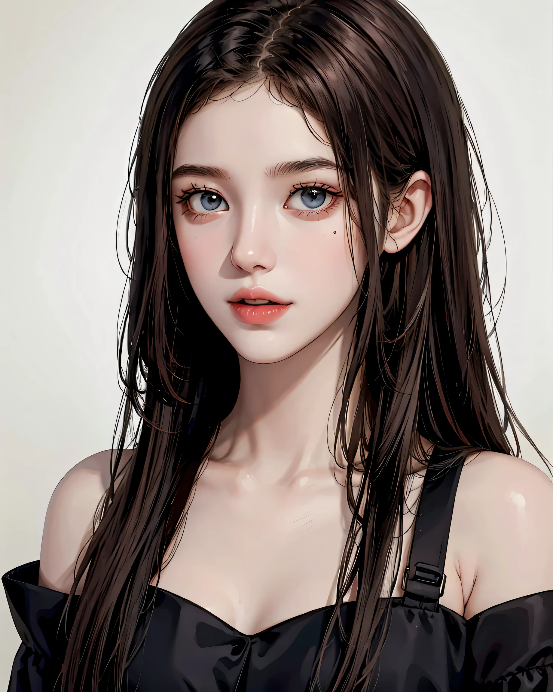 (((masterpiece))), (((highest quality: 1.4))), ((Super Detail: 1.4)) ,Gorgeous exotic features, Amber neon eyes:1.5, Orange Hair, Highly detailed facial features, Expressive Face, Detailed Texture, Blue skin tone, Tattoo, Natural Skin Shader, Volumetric, Warm shades beneath her skin, Ultra-high resolution，(panties)，(((Large Breasts，Small waist)))