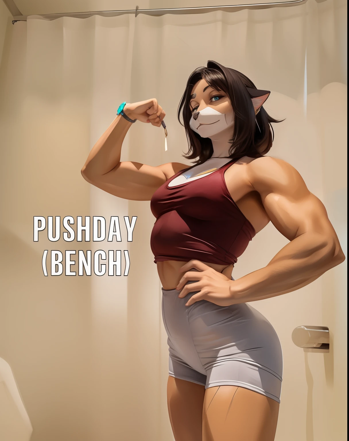 8k, RAW photo, best quality, masterpiece:1.2), MUSSAL MOMY CAT GIRL FURRY