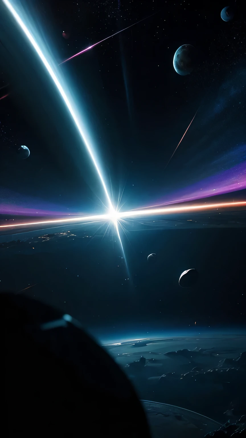Space distorts, creating a void where enemies are sucked into oblivion, lost forever.