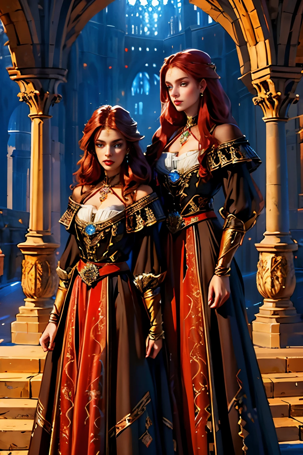 ASHLY YAMILE ARTEAGA BLANQUILLO, starfire, young pale skinny white girl, red hair, full body, cover, hyperdetailed painting, luminism, Bar lighting, complex, 4k resolution concept art portrait by Greg Rutkowski, Artgerm, WLOP, Alphonse Mucha, little fusion pojatti realistic steampunk, fractal isometrics details bioluminescens : a stunning realistic photograph 30 years , redhead, italian goddness beautiful awesome with big white flowers tiara of wet bone structure, 3d render, octane render, intricately detailed, titanium decorative headdress, cinematic, trending on artstation | Isometric | Centered hipereallistic cover photo awesome full color, hand drawn, dark, gritty, realistic mucha, klimt, erte .12k, intricate. hit definition , cinematic,Rough sketch, mix of bold dark lines and loose lines, bold lines, on paper , full body with velvet dress, humanoid, Full body.