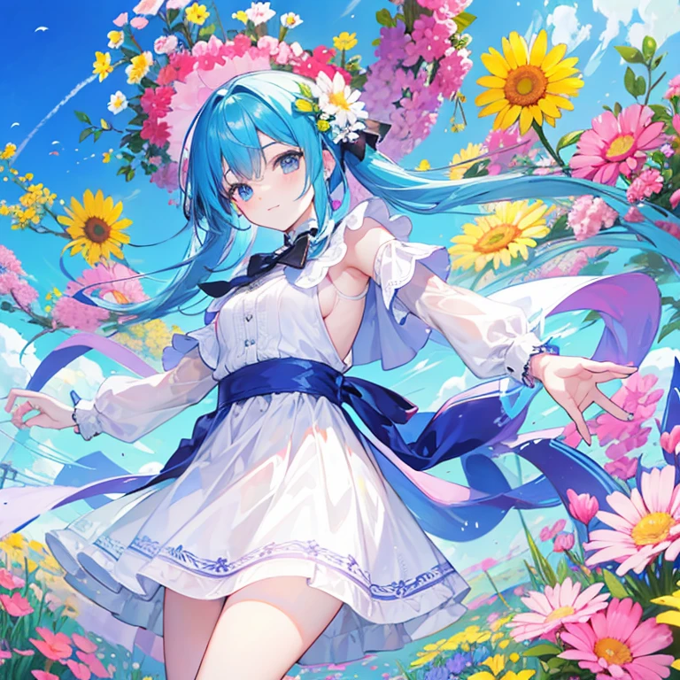 Pure bright flowers in spring!