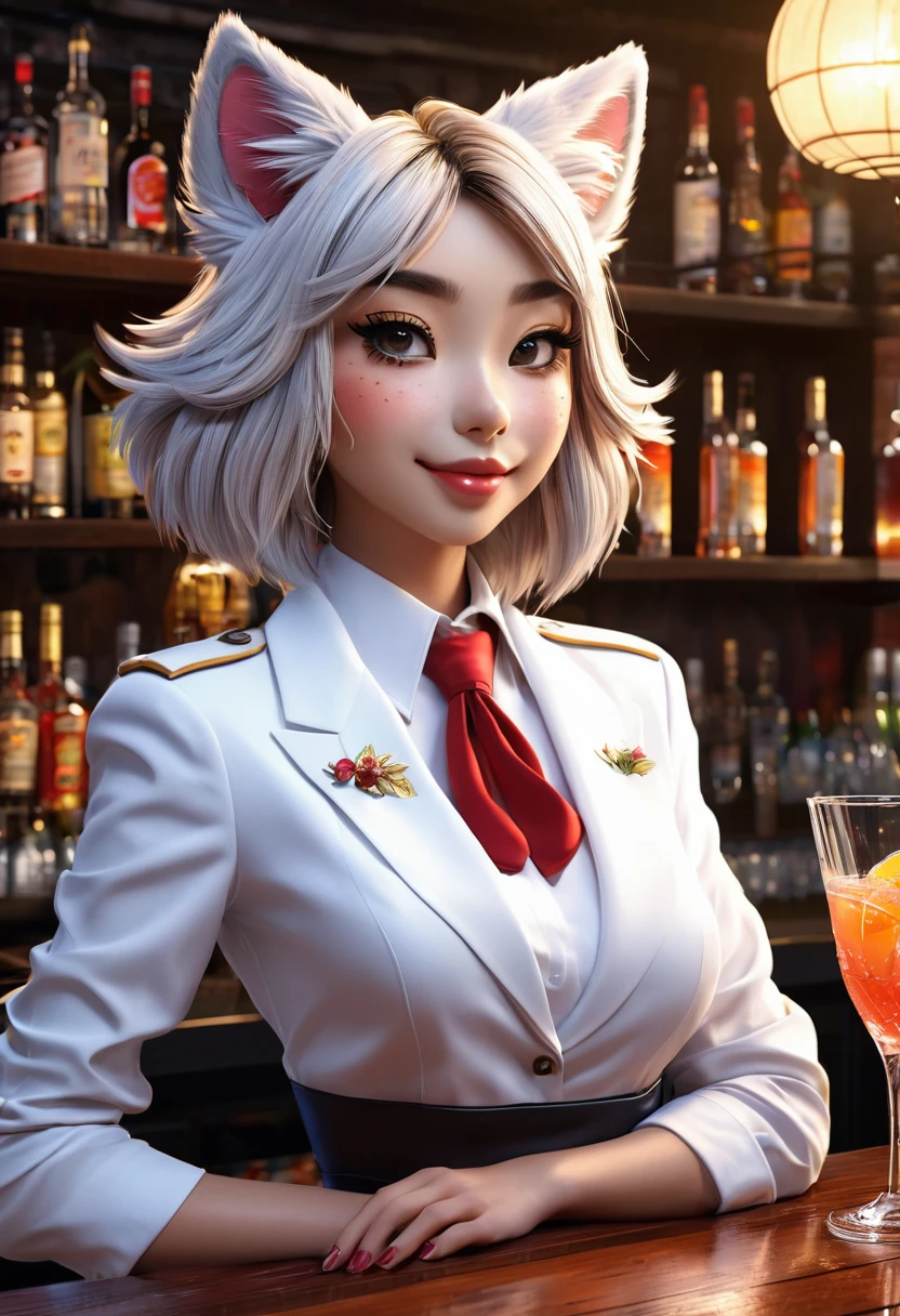 top quality, best quality, High-quality illustrations, masterpiece, super high resolution, detailed background, bartender, bar, cocktail, 6+boys, 6+girls, absurdres(highly detailed beautiful face and eyes)perfect anatomy, expression, good lighting, cinematic shadow(kemono, furry anthro)assorted poses, dynamic angle,