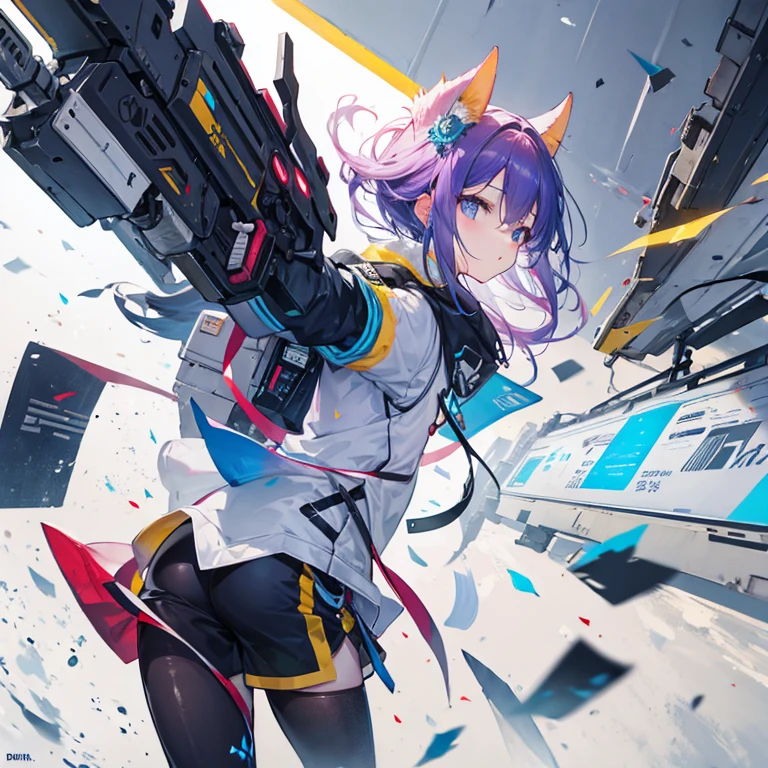  anime with purple hair and blue eyes in a sailor outfit, estilo de arte anime moe, kantai collection style, Misato Katsuragi, rei hiroe, estilo de arte de anime, em estilo anime, no estilo anime, retrato estilo anime, estilo de Ilya Kuvshinov, (Menina anime), estilo de arte desconhecido, arte oficial, estilo anime do ig studios