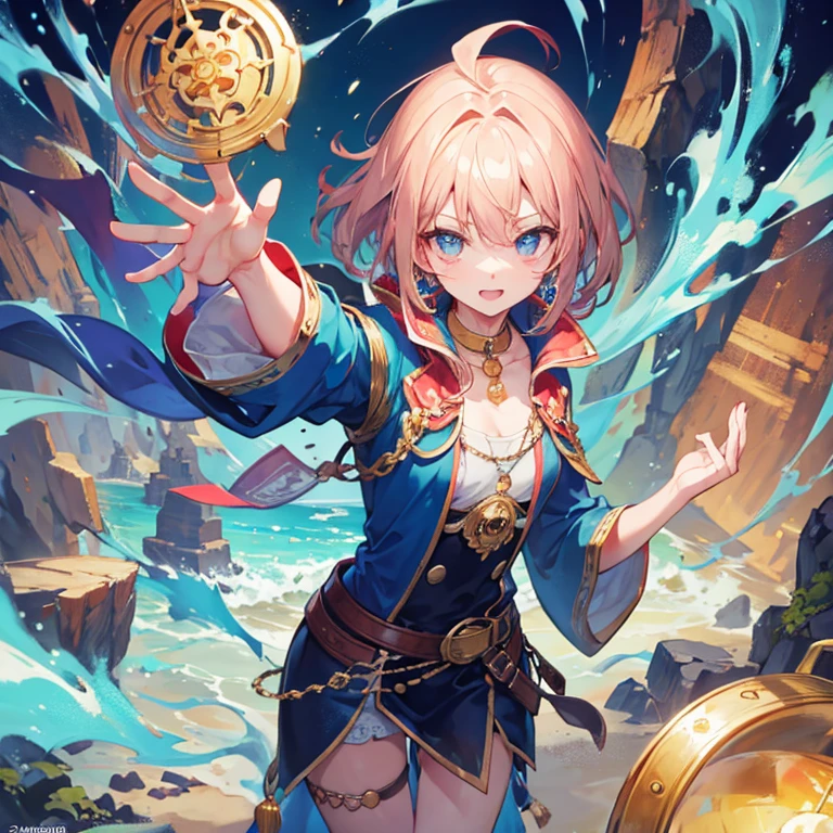 ‘oh look, treasure!’