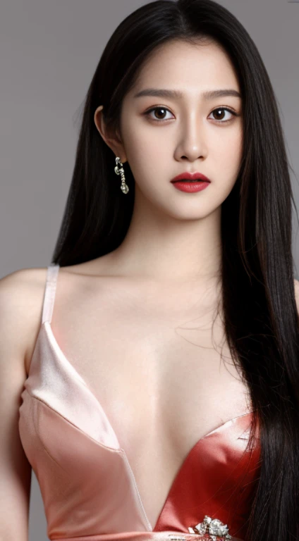 (((masterpiece+best quality+high resolution+Super detailed))), Boya Hancock, Long black and smooth hair, high nose, Sharp eyes, noble and inviolable temperament, (([woman]: 1.2 + [beauty]: 1.2 + Black long hair: 1.2)),(Huge sagging breasts、cleveage,)), Thick thighs, skull_Snake background, Bright Eyes, Dynamic angles and poses, wallpaper.