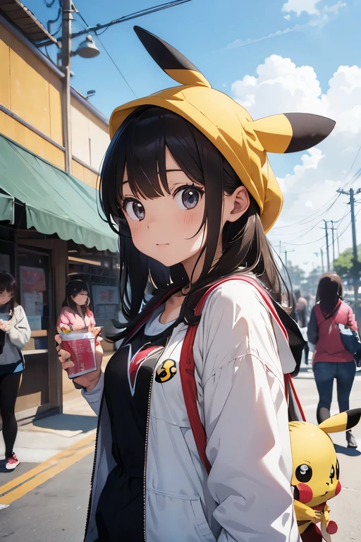 pikachu anime detail