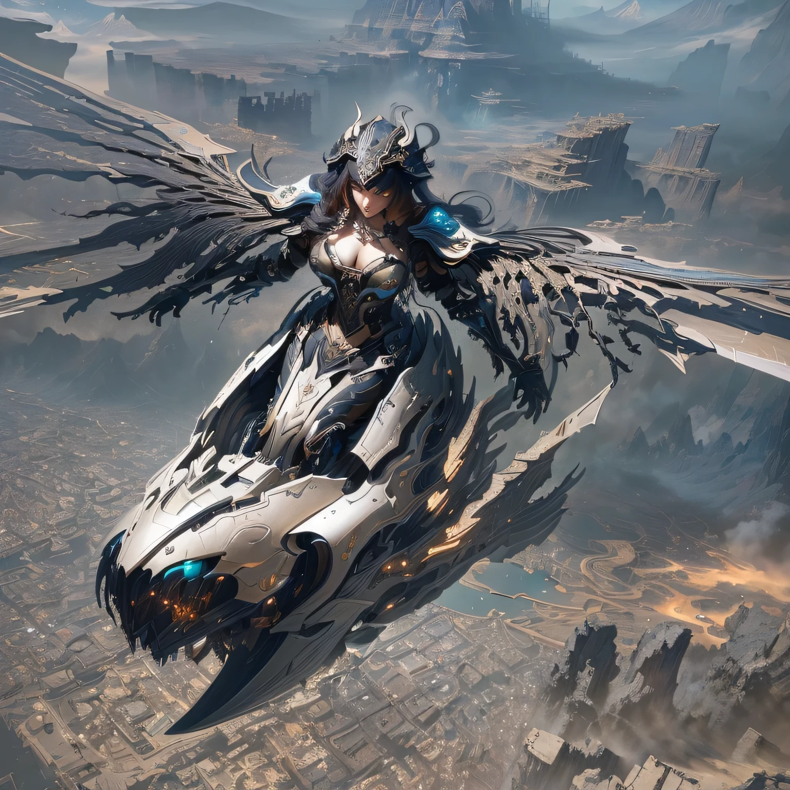 masterpiece, best quality, (extremely detailed CG unity 8k wallpaper), (best quality), (best illustration), (best shadow), absurdres, realistic lighting, (Abyss), beautiful detailed glow, art by PeterMohrBacher,