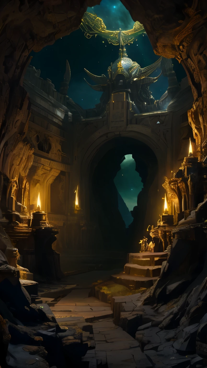 (best quality,4k,8k,highres,masterpiece:1.2),ultra-detailed,(realistic,photorealistic,photo-realistic:1.37),fantasy race,planet mercury,armor,detailed characters,golden city,wide shot,buildings,citadel,city rings,architecture,distinctive features,otherworldly landscape,futuristic elements,shiny metal armor,elaborate helmets,fantastical weapons,glimmering shields,breathtaking scenery,mysterious atmosphere,distant horizon,ethereal lighting,vibrant colors,celestial beings,dynamic poses,epic battle scene,otherworldly creatures,unearthly beings,magical energy,spellbinding aura,cosmic powers,mythical creatures,powerful guardians,sculpted muscles,fierce expressions,alien technology,advanced weaponry,interstellar travel,astral realm,ancient civilization,timeless beauty,mythological lore,grandiose temples,celestial bodies,starlit sky,intergalactic warriors,majestic structures,extraterrestrial artifacts