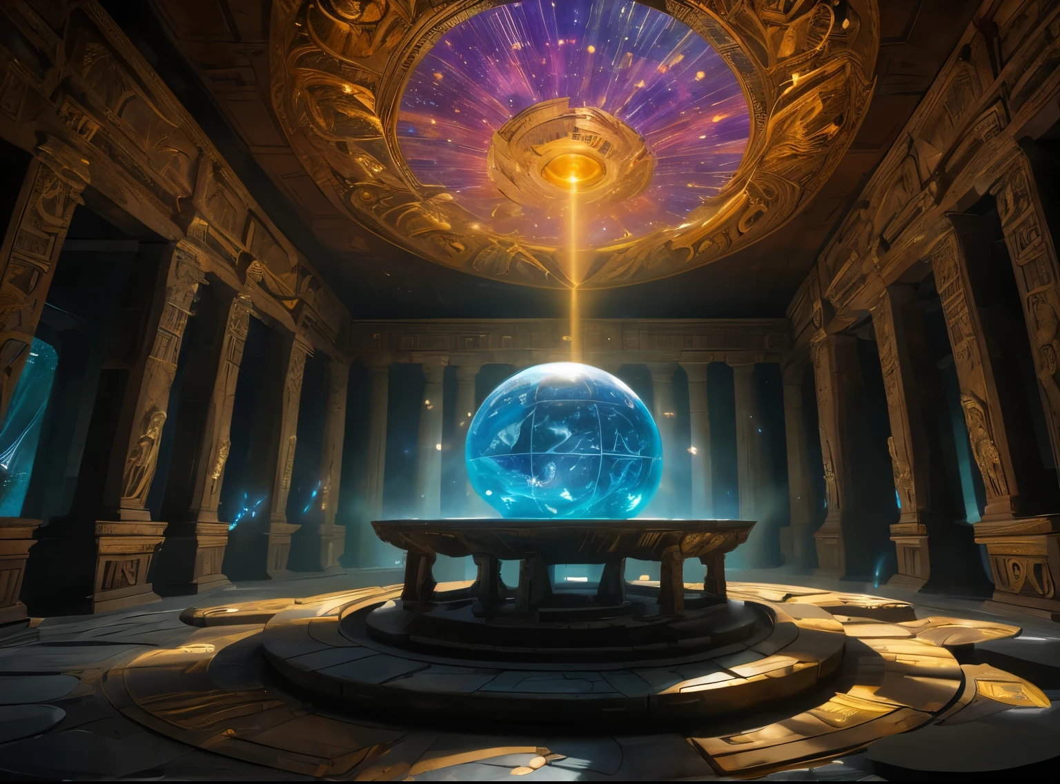(best quality,4k,8k,highres,masterpiece:1.2),ultra-detailed,(realistic,photorealistic,photo-realistic:1.37),fantasy race,planet mercury,armor,detailed characters,golden city,wide shot,buildings,citadel,city rings,architecture,distinctive features,otherworldly landscape,futuristic elements,shiny metal armor,elaborate helmets,fantastical weapons,glimmering shields,breathtaking scenery,mysterious atmosphere,distant horizon,ethereal lighting,vibrant colors,celestial beings,dynamic poses,epic battle scene,otherworldly creatures,unearthly beings,magical energy,spellbinding aura,cosmic powers,mythical creatures,powerful guardians,sculpted muscles,fierce expressions,alien technology,advanced weaponry,interstellar travel,astral realm,ancient civilization,timeless beauty,mythological lore,grandiose temples,celestial bodies,starlit sky,intergalactic warriors,majestic structures,extraterrestrial artifacts