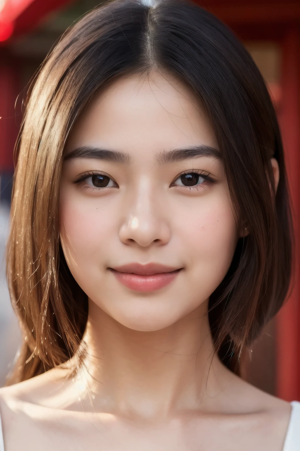((best quality)), ((masterpiece)), (detailed), (perfect face),(lip model),(asian people),(front face),(smile),(open mouth),(fresh),(japan style)