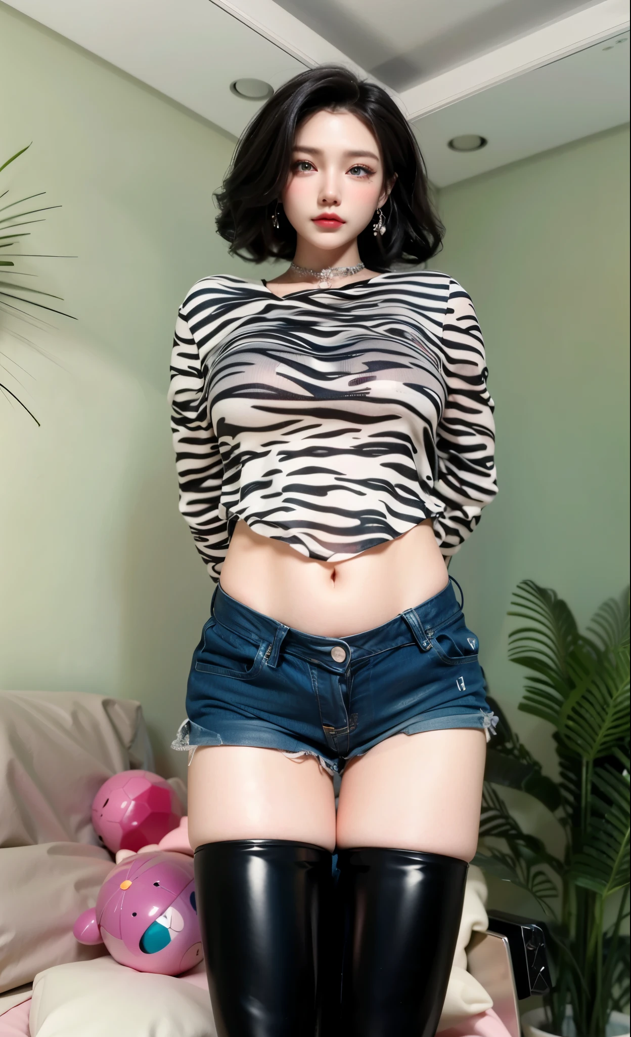 Game Art,Best image quality,Maximum resolution,8k,(A half-length photo),(portrait),(Head close-up),(Rule of Thirds),Unreal Engine 5 rendering works,20 year old girl,((Queen)),The eyes are very detailed,(Large Breasts),Elegance and nobility,Movie Lighting,Ray Tracing,Game CG,((3D Unreal Engine)),OC rendering reflection mode,4K,Ultra-clear,Sensual,Translucent lace,Fair and plump figure,Pretty Face,Glossy Gel Coat,身着华贵礼服的Queen,Crystal Gem Crown,Necklace jewelry,blue eyes,The tattoo is very three-dimensional,Gorgeous and intricate tattoo designs,Ultra-clear portrait,Sexy thick lips(Red lipstick)