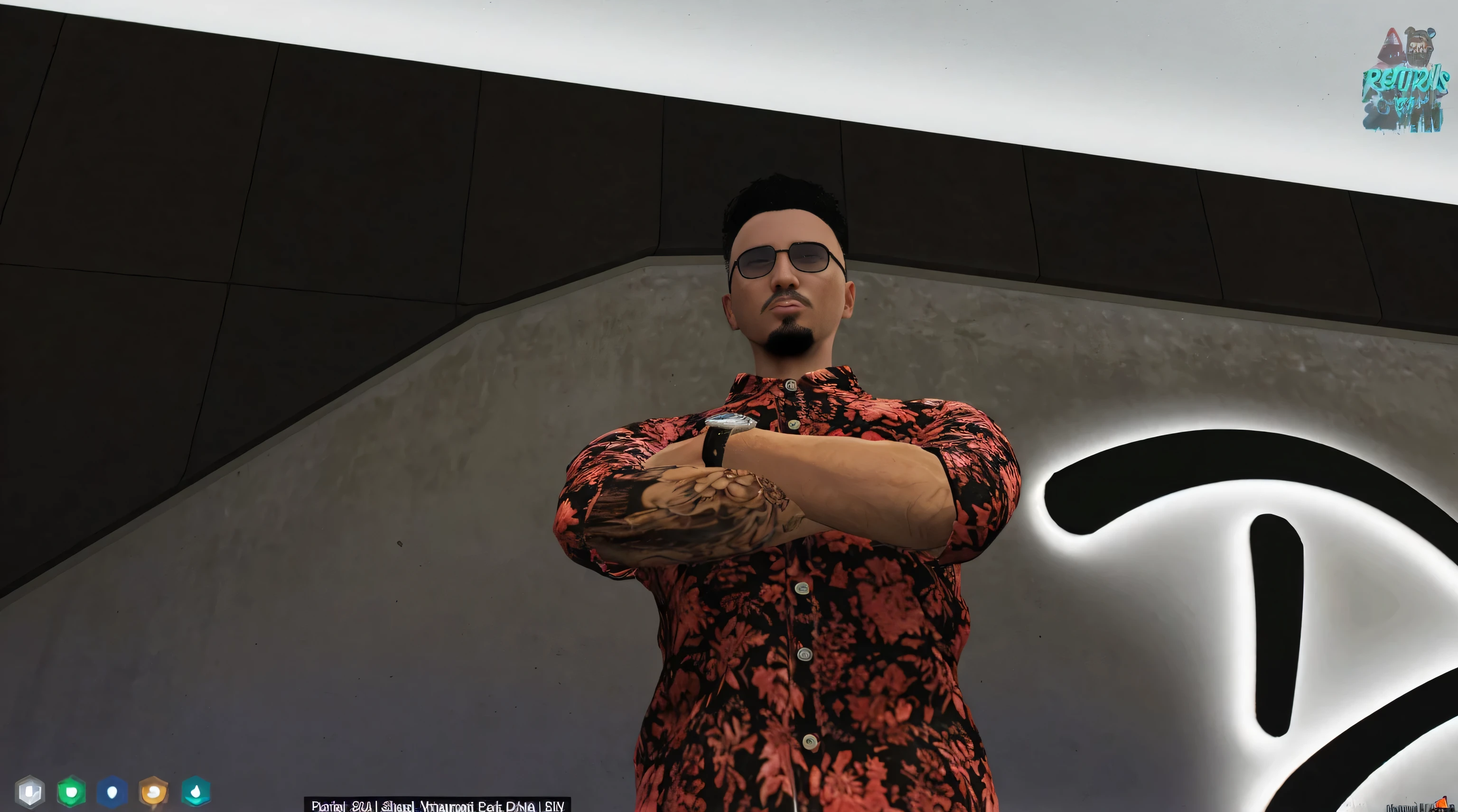 personaje gta, en estilo de juego 8k, Arte de personajes de renderizado 3D 8 k, Renderizado de 8 k de octanaje, renderizado de 8k de octanaje, Estilo de GTA V, fidelizar.