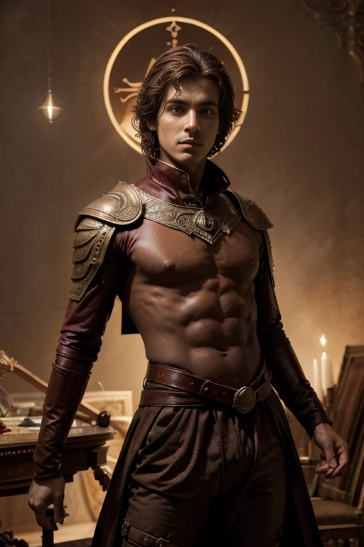 1boy, full body shot, full body angle visible face detail, face detail, arms detail, body detail, legs detail, feets detail, hands detail, slender body, soft thin face, standing in dynamic pose, very long hair, black and blonde, curly hair, wearing slip underwear, wearing parts of a clear armor knee and shin guard hug cuff elbow forearm gauntlet, dramatic lighting, full body, body hairless, dominating, white or white skin, boy soft face, gighly light, highly detailed, looking at the audience, photography, detailed skin, real person, crazy detail, hype maximization, lighting complex detail , Highly detailed, Digital painting, artstation, concept art, smooth, sharp focus, illustration, Unreal Engine 5, art by Ross Tran and Greg Rutkowski and Alphonse Mucha, Show men only .8k Ultra HD, dslr, dim lighting, high quality, film grain, Fujifilm XT3, 2-person, two-person model. hype surrealism, hype surrealism, by Shen Quan, perfect body, beautiful young male model, an attractive man 18-2 aesthetic, Sunshine sports student, asianboy, bulgej8, Noosphere, fantasy dark, light and cold aesthetics,