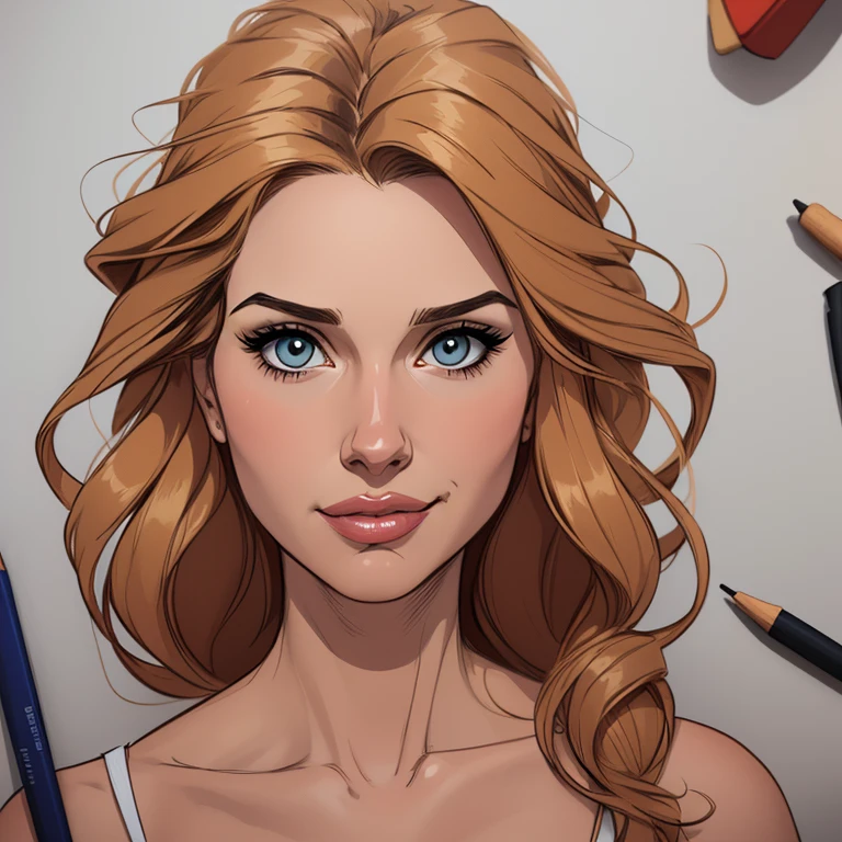 estilo de desenho animado:1.2), Geena Davis s Mulher brasileira desenho ART Artline mulher Imagem cartoon de uma mulher , roupas sensuais , garota super valente destemida , Ilustra??o estilo desenho animadocabelo preto ondulado, estilo de arte dos desenhos animados, estilo de arte dos desenhos animados, digital illustration style, design de personagens altamente detalhado, arte digital detalhada fofa, Fan art horror character design portrait, black curly hair digital illustration beautiful high quality portrait, arte em quadrinhos, retrato do design do personagem, Busty undressed and medium breasted cartoon style female character Geena Davis