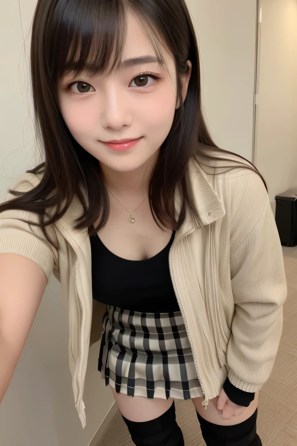 Gravure idol pose Hotel bed high resolution Not too small bust Skirts should be shortened Beautiful legs Height: 153cm