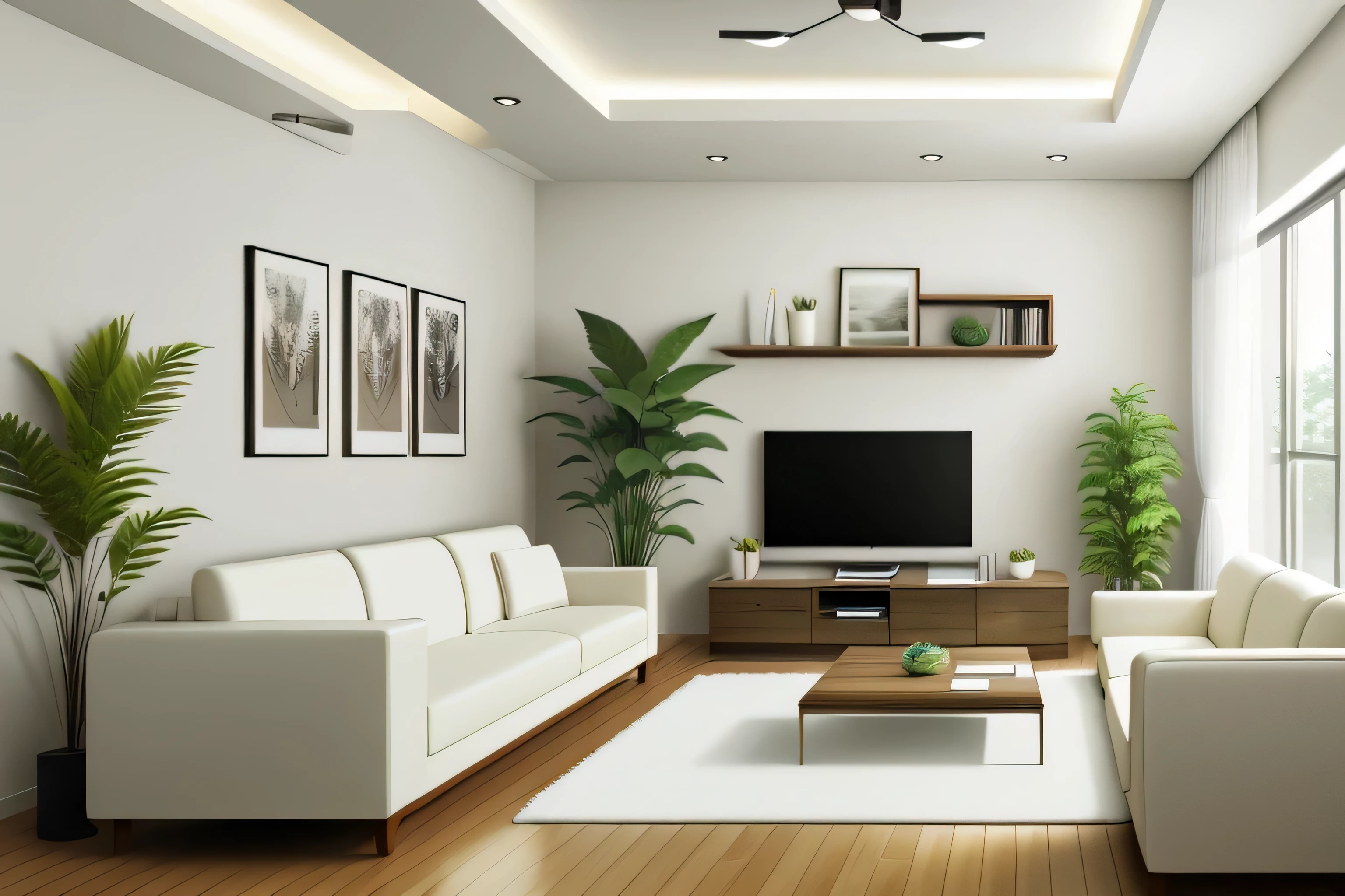 arafed living room with a couch and a table with a plant, living room background, living room wall background, interior background, interior design background, living room interior, cozy living room background, cream - colored room, interior background art, an interior of room, interior of a living room, interior white wall, elegant interior, lounge background, modern living room