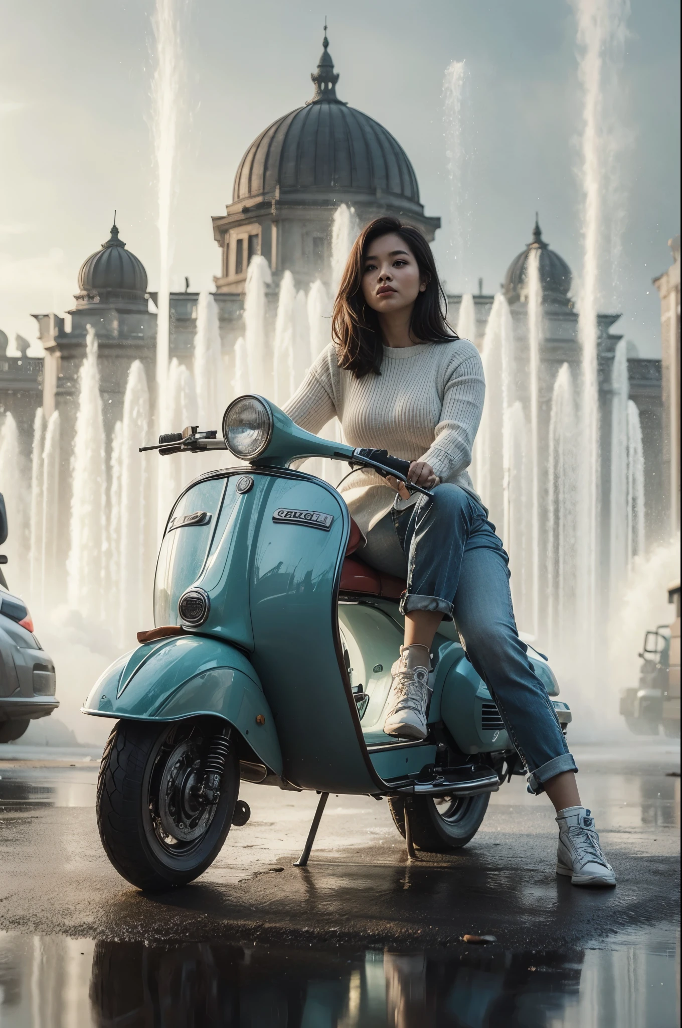 Indonesia woman, plump woman,  size plus woman
