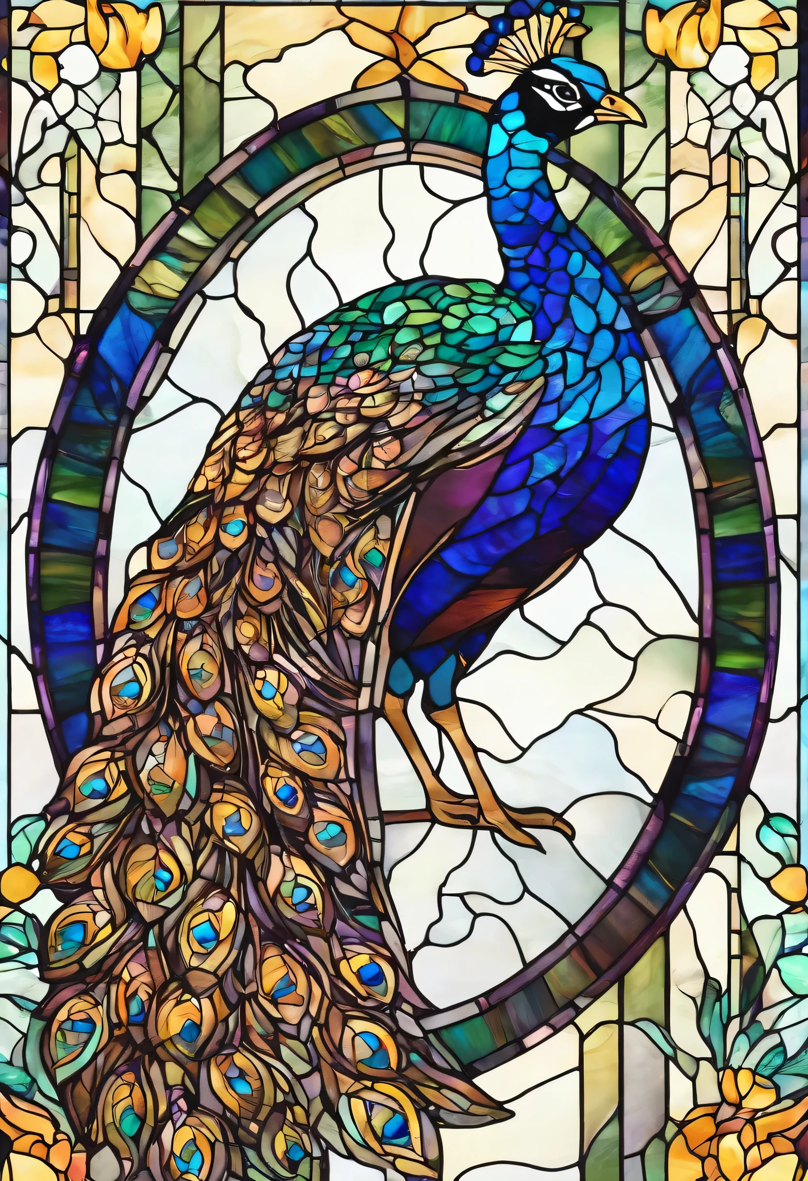 Beautiful peacock