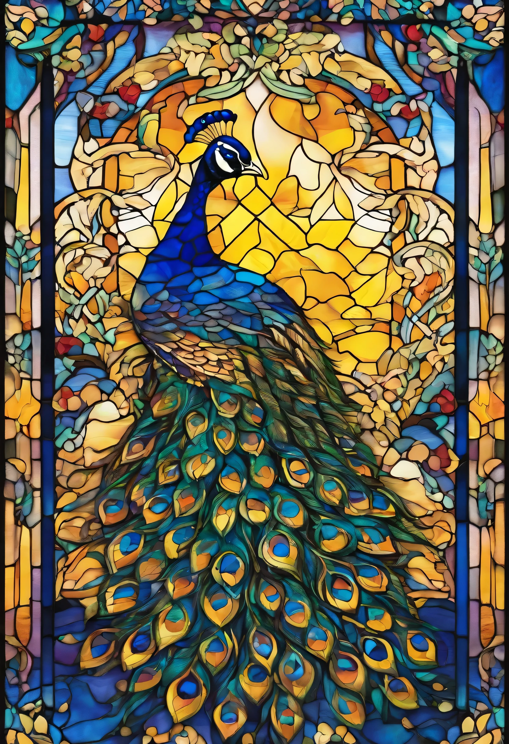 Beautiful peacock