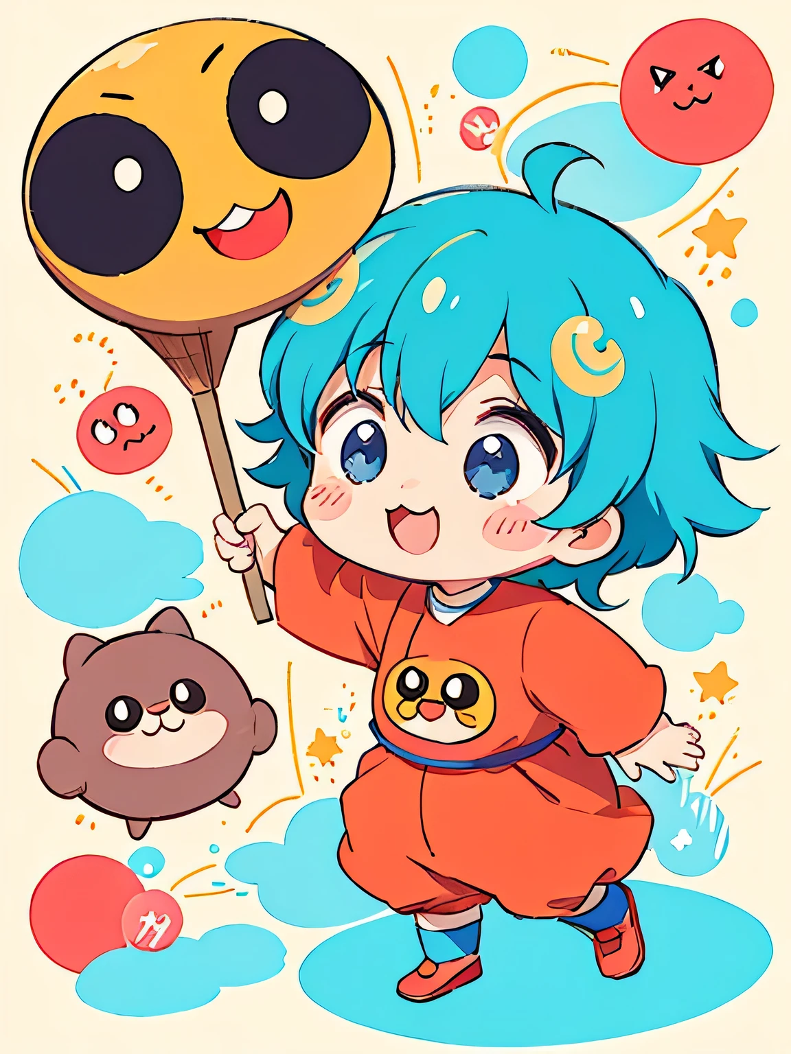 Takashi Yanase Style, Kawaii Design, Anpanman