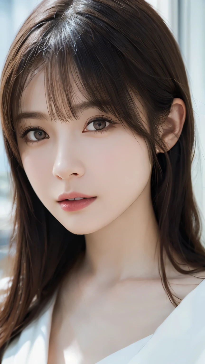 (hig彼st quality、8k、32k、masterpiece)、(Realistic)、(Realistic:1.2)、(High resolution)、Very detailed、Very beautiful face and eyes、1 girl、Round and small face、Tight waist、Delicate body、(hig彼st quality、Attention to detail、Rich skin detail)、(hig彼st quality、8k、Oil paint:1.2)、Very detailed、(Realistic、Realistic:1.37)、Bright colors、Full Body Shot