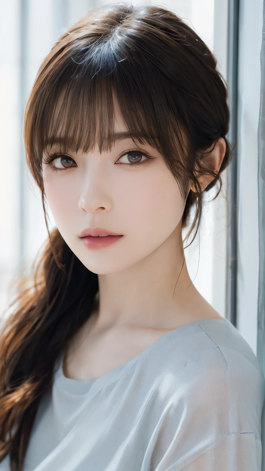 (hig彼st quality、8k、32k、masterpiece)、(Realistic)、(Realistic:1.2)、(High resolution)、Very detailed、Very beautiful face and eyes、1 girl、Round and small face、Tight waist、Delicate body、(hig彼st quality、Attention to detail、Rich skin detail)、(hig彼st quality、8k、Oil paint:1.2)、Very detailed、(Realistic、Realistic:1.37)、Bright colors、Full Body Shot