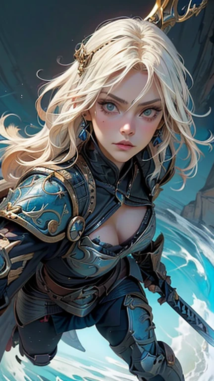 (masutepiece:1.3),(8k portrait), (((full body focus))),a close up of a woman with a sword and armor, portrait of female paladin, picture of female paladin, female warrior, female knight, female paladin, gorgeous female paladin, beautiful female knight, of a beautiful female knight, fantasy paladin woman, north adult female warrior, katana zero video game character, valkyrie style character