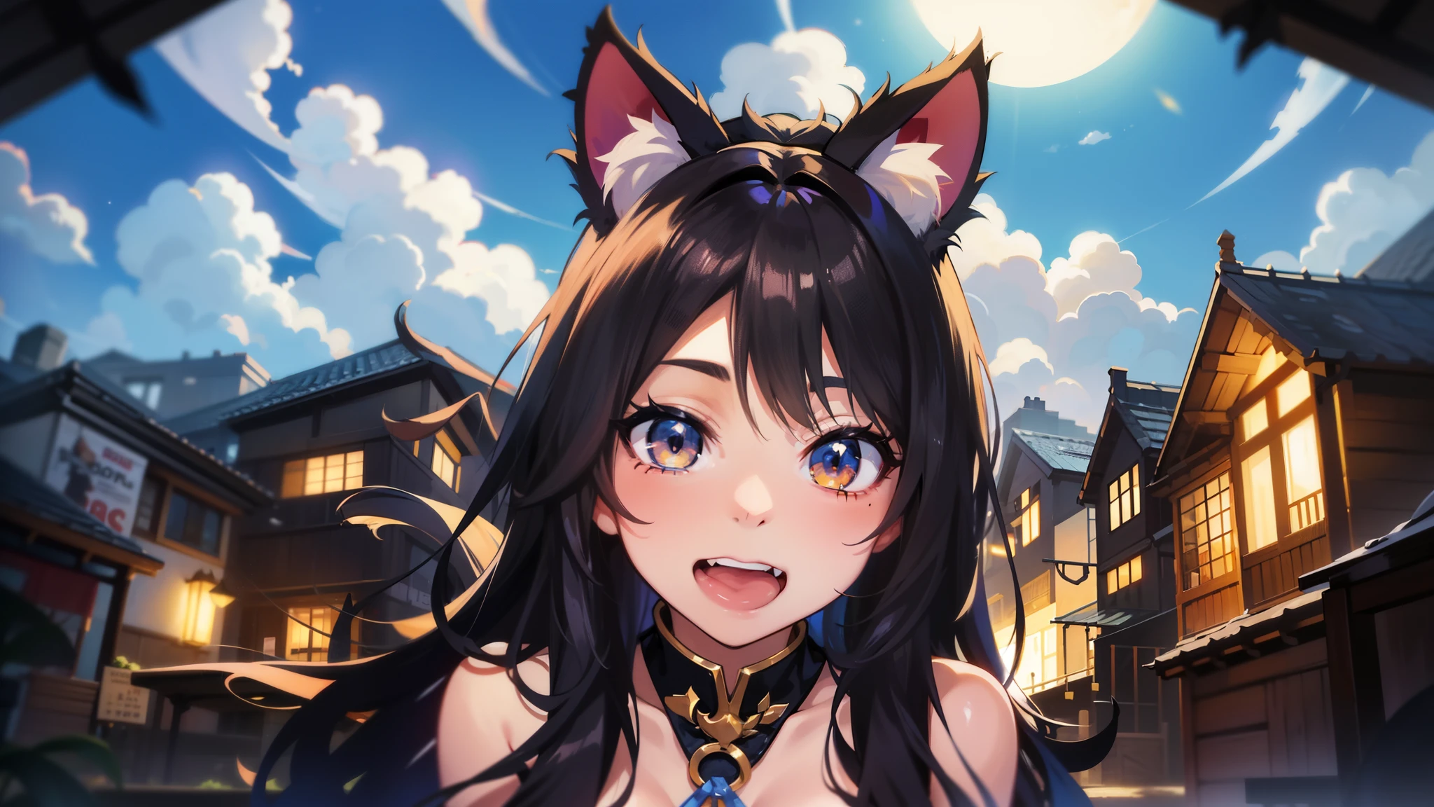 there is a woman with long hair wearing a furry Cat ear, girl with Cat ear, anime girl with Cat ear, Very beautiful cute cat girl, woman with Cat ear, Charming cat girl, Real life anime girls, Cat ear on her head, fake Cat ear, Cat ear, Beautiful young cat girl, Very Beautiful Anime Cat Girl, Beautiful anime cat girl