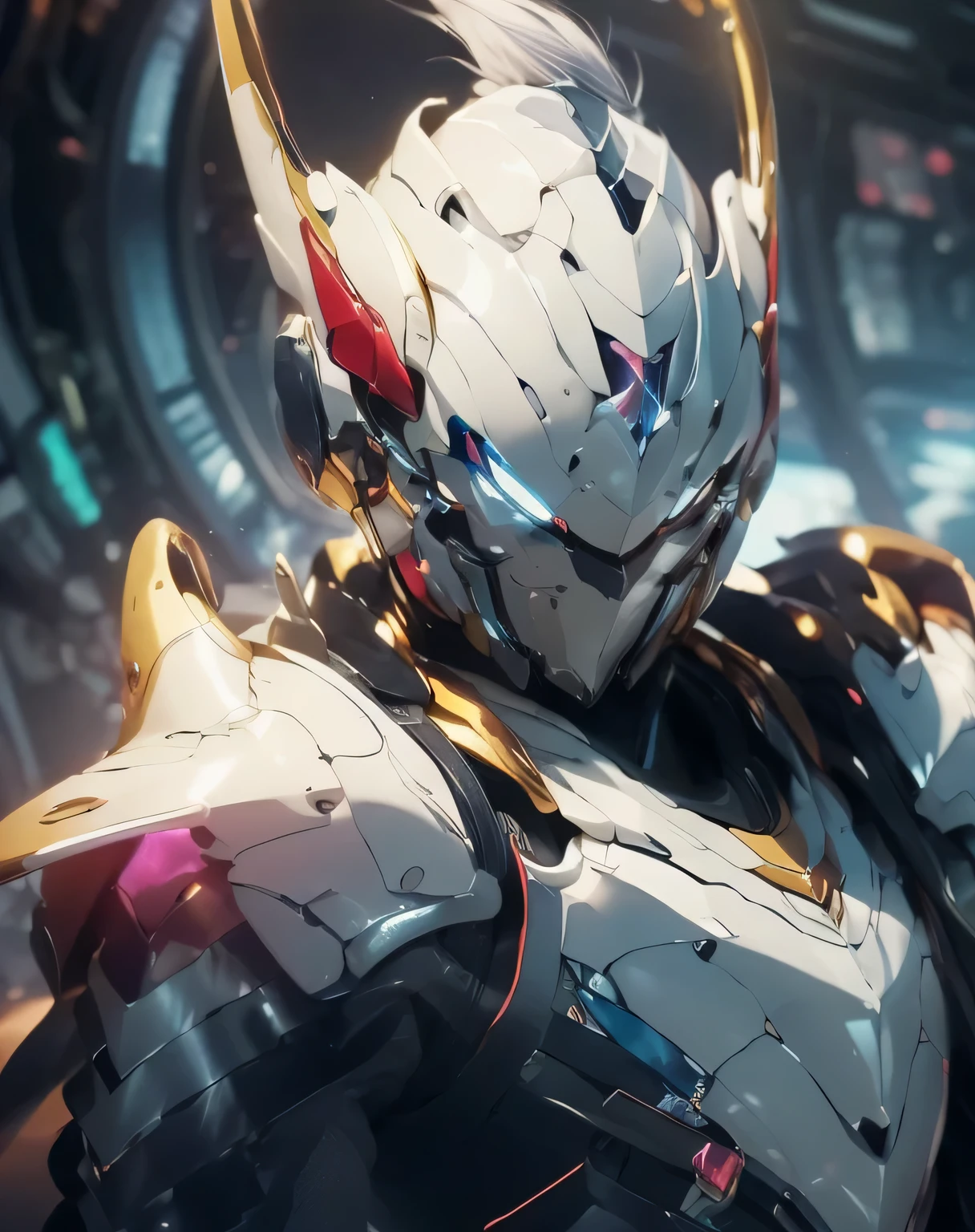 a close up of a person holding a sword in a space, anime epic artwork, rossdraws global illumination, colorful light leather armor, rossdraws pastel vibrant, clean detailed anime art, cgsociety 9, clean anime art, anime fantasy artwork, strong fantasy knight, fantasy knight, colored manga art, colorful aura, rossdraws cartoon vibrant, detailed anime artwork
