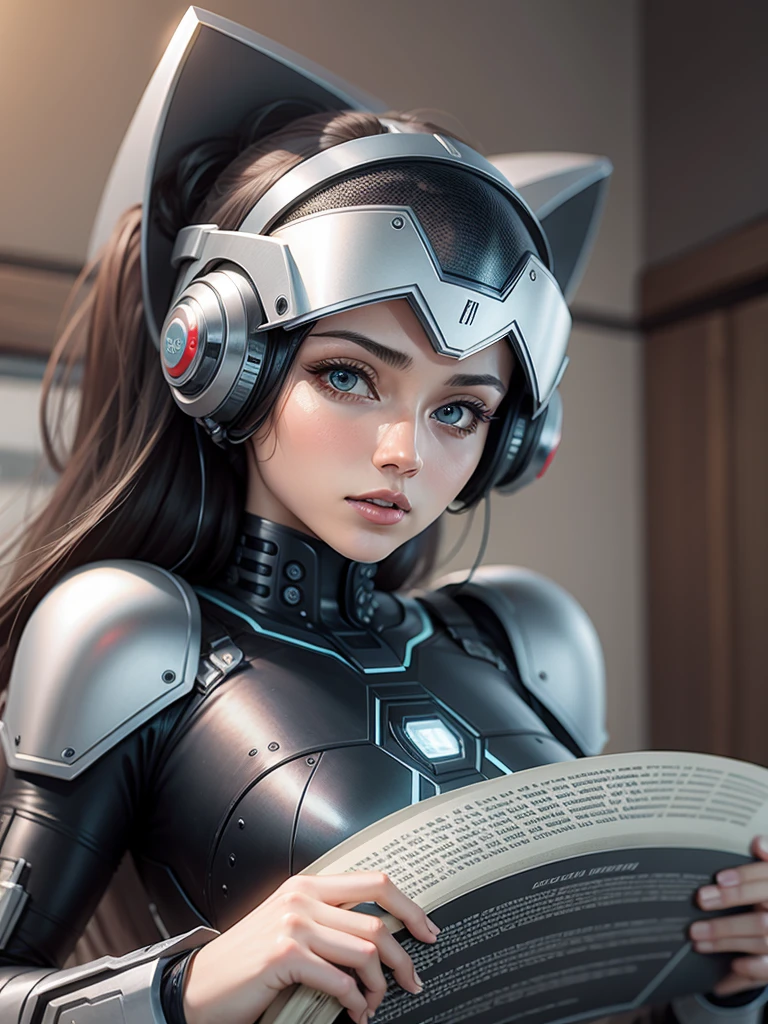 convert texto to video using artificial intelligence tool, artificial intelligence woman using computer