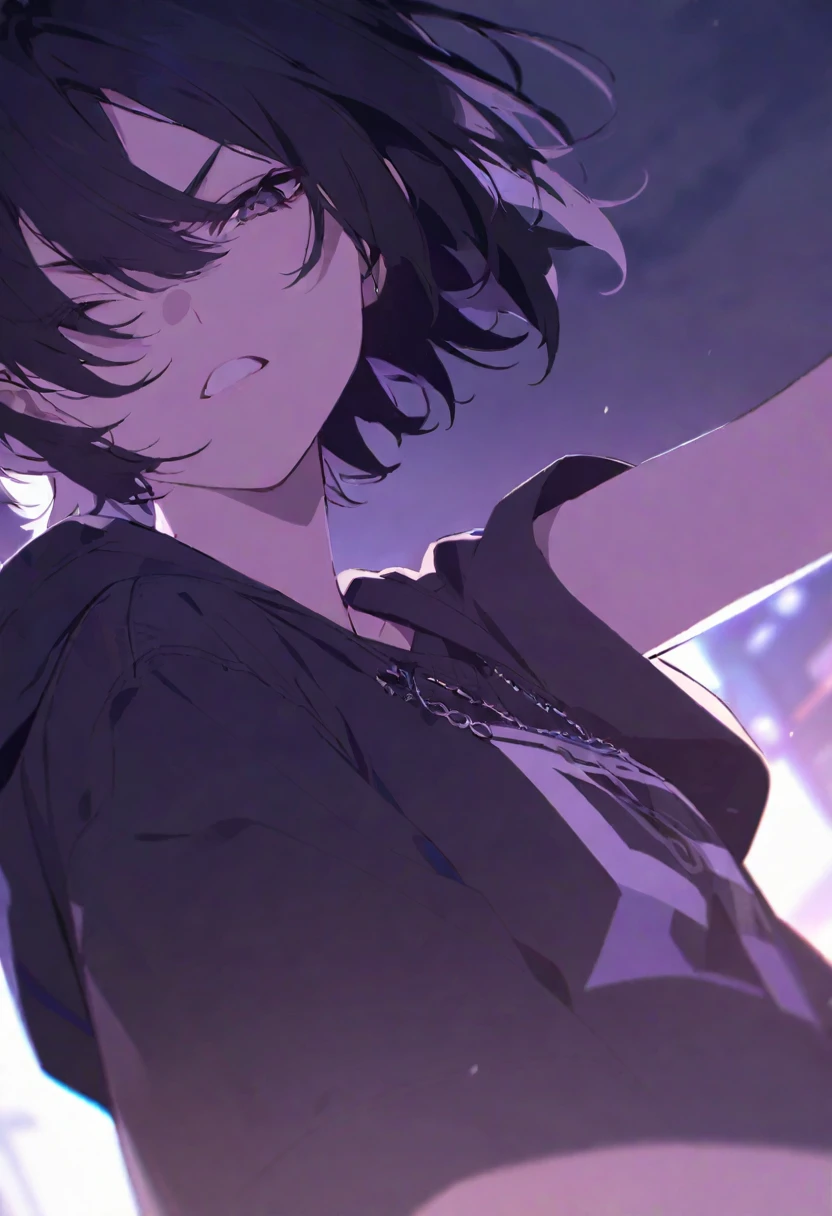 Black Hair、Short Hair、Cool