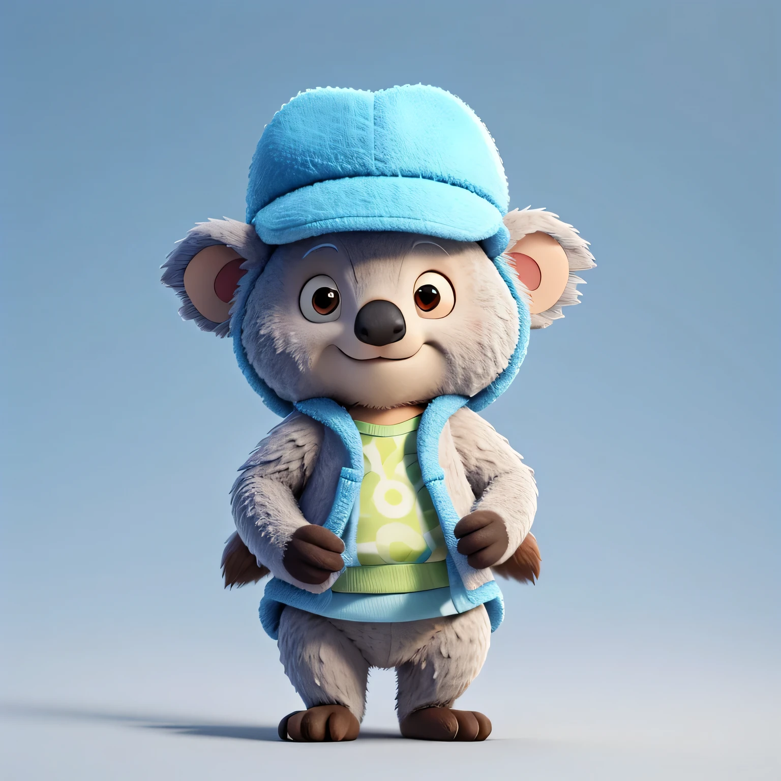 Koala with kippah hat