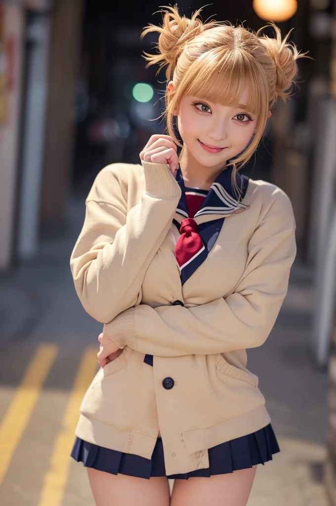 (((Windy、Wind thrusting up、Likely to be blown away、wind lift:1.2、Strong wind from bottom to top、Skirts twisted by the wind、Skirt swaying in the wind、Skirts that flutter in the wind、Standing facing down、Looking down on viewers、Putting up with、Surprised expression)))、((Japan 、(Button Up High School Uniform:1.3)、Dark blue uniform skirt、high socks、Underwear with see-through、The shape of the pubic area is clearly visible、pubick hair、the lower abdomen bristles))、((Emphasis on the thighs、white thighhig、Soft thighs、Inner thighs、Glossy thighs、Face-to-face angle、Standing at the front、Zoom camera in the crotch))、(((Angle from below)))、(sexual excitement:1.5)、NOWAI、8K、Raw photo、​masterpiece、absurderes、top-quality、Best Illustration、hight resolution:1.1、The ultra-detailliert、portlate、hyper realisitic:1.4、sharp focus:1.4、realisitic、Photorealsitic:1.3、Cinema Lights、Film grain、masutepiece、a closeup、full body Esbian、depth of fields、eyes focus、looking at viewert、Beautiful detailed eyes、young、85mm lens、F/1.4、professionally lit、portlate、Photon mapping、Radio City、physically-based renderingt、Transparency、Glossy skin、Soft light、Lifelike face、Realistic body、real looking skin、pale skin、huge-breasted:1.2、well-styled、japanes、heart-shaped lip、eye shadow、Pink blush、makeups、camel's toe、long legged、pureerosface_v1:0.8、Floating hair、Unkempt hair、Floating Hair Nova FrogStyle、egyosar:1、Puffy eyes、Purple Eye、with round face、bangss、bokeh dof:1.2、dynamicposes、(Hairstyles tailored to Japan trends in 2023、cute little:1.5、a blond、Bun head、bangsouth closed、A sly smile:0.2、cleavage of the breast、Relaxing Pose)