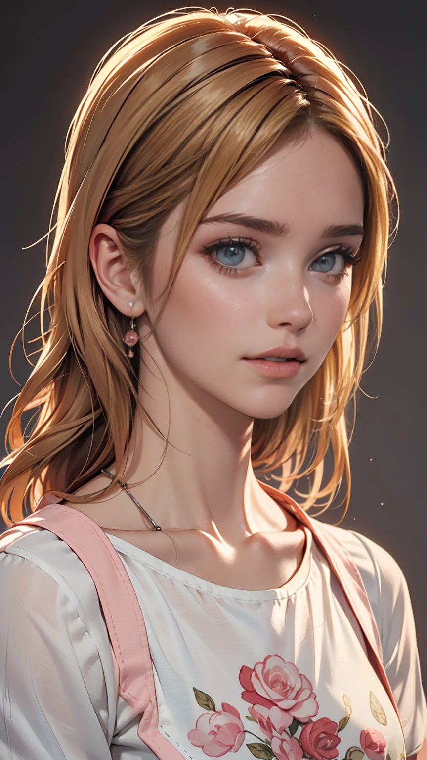 ((highest quality, 8k, masterpiece :1.3)), One girl, Beautiful woman with slim abdominal muscles :1.3, (Random Hairstyles, Huge breasts :1.2), Oversized tank top :1.2, Highly detailed face, Fine grain, double eyelid
