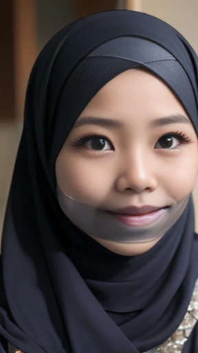 Precipitation over the years,Let her gradually comprehend,The light of the past has been cruelly refracted by the years。She smoothed out the youthful frivolity and sharpness,Let the heart precipitate a gorgeous calm。gagged, tape gag, wearing hijab, malay girl
