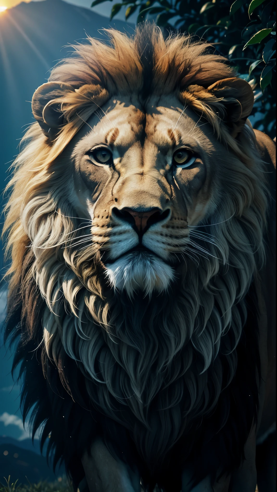 Lion, Divine Lion, naturais, Natureza, Natureza, Linda, renderizado, fotorrealista, UltraHD, 4k, texturasdetalhadas, thunders, sombras detalhadas, cores detalhadas, por do sol, sol se pondo, Sunset, Natureza Linda, Great Divine, por do sol, contraste detalhado, contraste realista, high resolution, cores detalhadas, fogo, eletricidade, divina criatura, 8k, Detailed Realistic, 16K, 8K, HD, contraste detalhado, contraste realista, high resolution, cores detalhadas, fogo, eletricidade, divina criatura, 8k, Detailed Realistic, Elegante, 