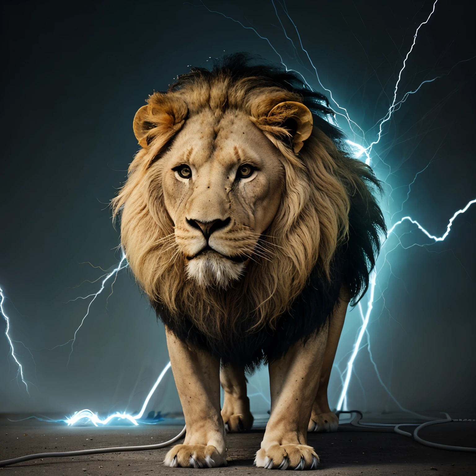 Electric lion