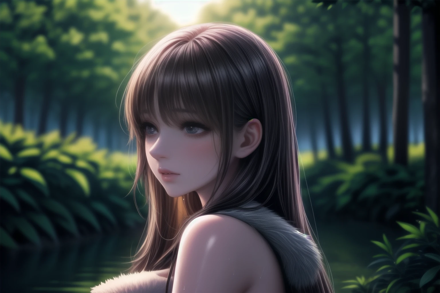 (best quality,4k,8k,highres,masterpiece:1.2),ultra-detailed,(realistic,photorealistic,photo-realistic:1.37),a cute capybara in a lush green garden,fluffy fur,curious eyes,lazy resting posture,gentle expression,wet nose and whiskers,playful splashing in the water,green grass and colorful flowers,sunlight filtering through the trees,natural surroundings,peaceful atmosphere,portrait,harmonious color palette,soft lighting,captivating nature scene