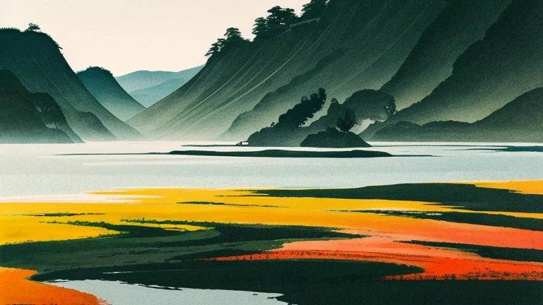 Ink Painting landscape
「山岳のlandscape」 prompt: 雄大な山岳のlandscapeを描く。