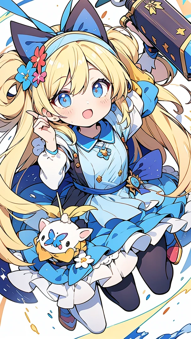 two anime girls dressed in colorful dresses standing next to each other, Anime Style. 8k, Rainbow colored clothes, colorful]”, Anime Color, artwork in the style of Switzerland, Switzerland, Anime Style 4 k, Two beautiful anime girls, Rainbow Core, cute colorful adorable, Switzerland on pixiv artstation, Just one rainbow 8 K