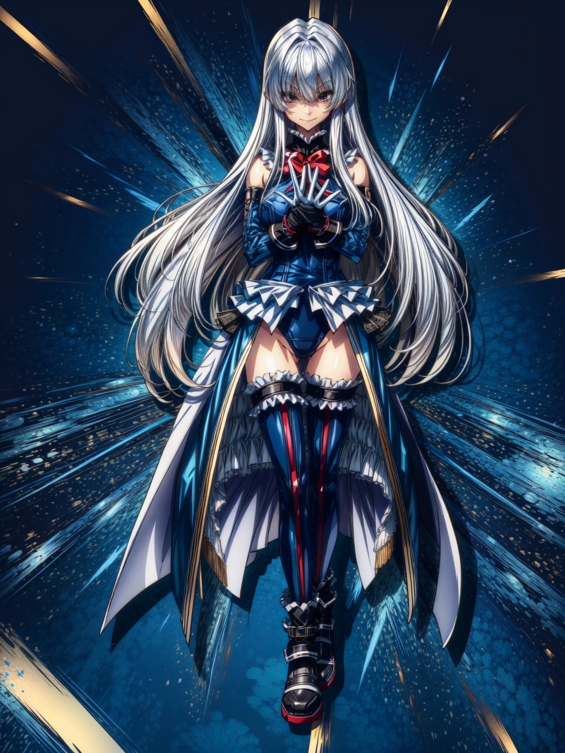 1girl in, ( (digital) ( ), medium breasts, (fril swimsuit, thighs thighs thighs thighs, Detached sleeves)) , Best Quality, marierose,、Hypnorola
Eyes in the sky、1girl in,Emotionless facial expressions,,(Inside the base:1.4)