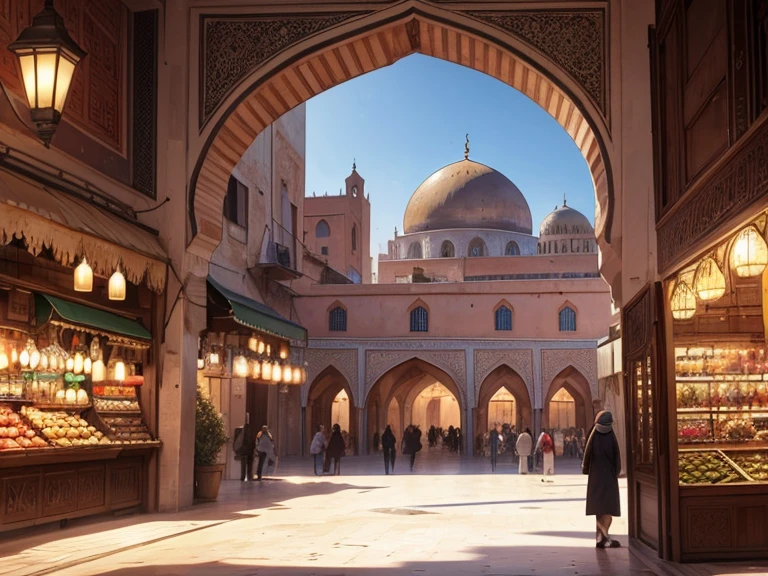 Open a tin to the fantastical world of Aladdin! Inside, a miniature Arabian cityscape unfolds. Twilight hues of gold and purple cast over tiny sandstone houses. A central bazaar teems with life: stalls shimmering in radiant textiles, lanterns casting soft glows, and a sparkling fountain reflecting the ornate domes above.
Nearby, a magic carpet hints at adventures, its patterns whispering tales of genies and ancient mysteries. Protective dunes hug the edges, with the faint silhouette of a camel caravan journeying in the distance.
This "Tin Mirage" is not just a design, but a pocket of enchantment. Dive into a world of magic and wonder with each glance.