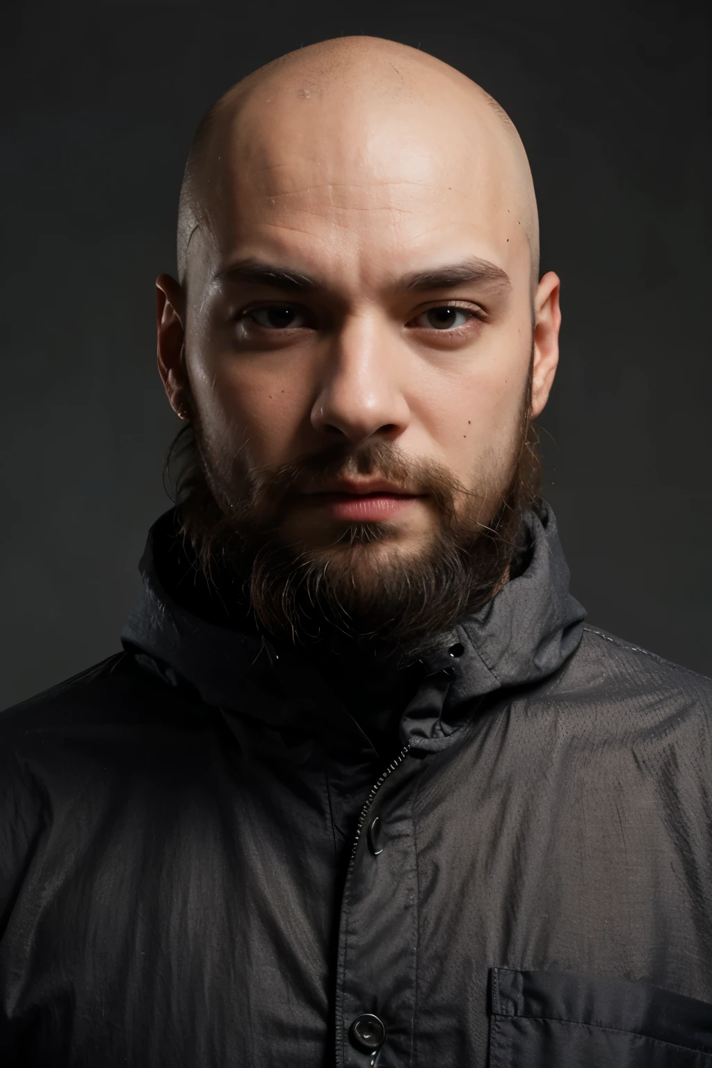 bald guy with beard avatar gaming