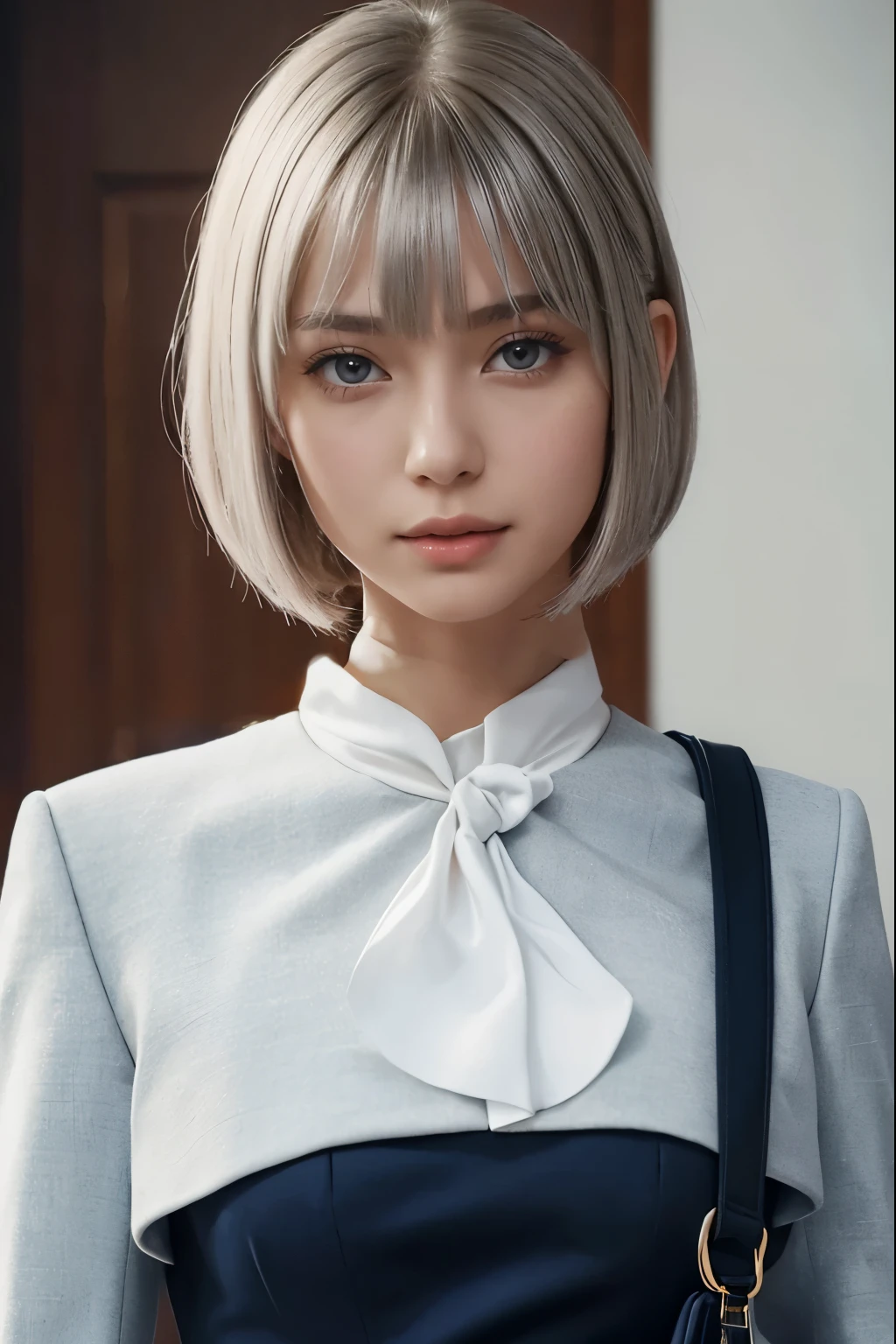 A suit that a female president might wear、elegant
