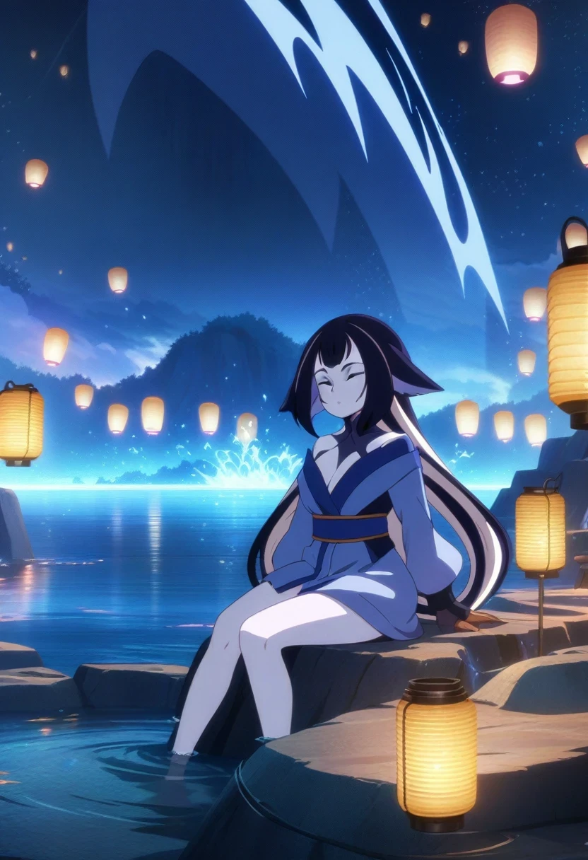 (shylily/(Twich/):1.5),(masterpiece:1.2),(best quality:1.2),, (1girl:1.3),Anime girl sitting in the water,Lanterns and lanterns in the background, anime style 4k, Anime Art Wallpaper 4k, anime art wallpaper 4k, anime wallpaper 4k, anime wallpaper 4k, anime art wallpaper 8k, 4k anime wallpaper, night nucleus, Beautiful anime girl, Beautiful anime, anime girl desktop background, anime background, HD anime wallpaper, anime pictures