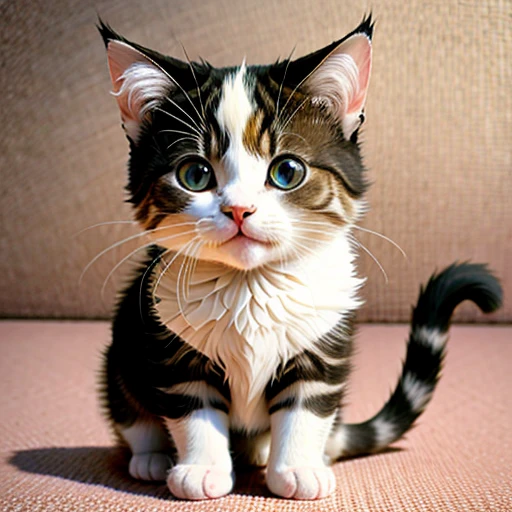 Cute  a cat